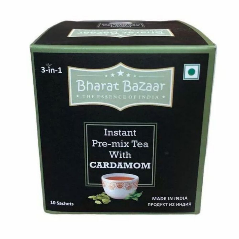 Чай растворимый с кардамоном Bharat Bazaar 10 саше 2 шт