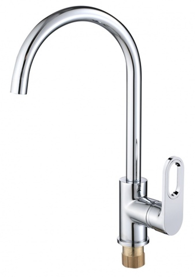 53016 Смеситель для кухни (ХРОМ) HANSEN (10/1шт)