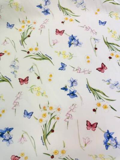 Ткань хлопок100% Monnalisa (Италия) ш-150см 1 м