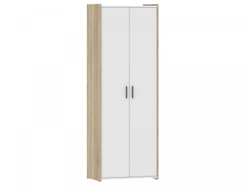 НМ 014.12 Шкаф для одежды Симпл дуб сонома/белый