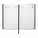 Ежедневник датированный 2022 А5 138x213 мм BRAUBERG "Vista", под кожу, "Lettering", 112847