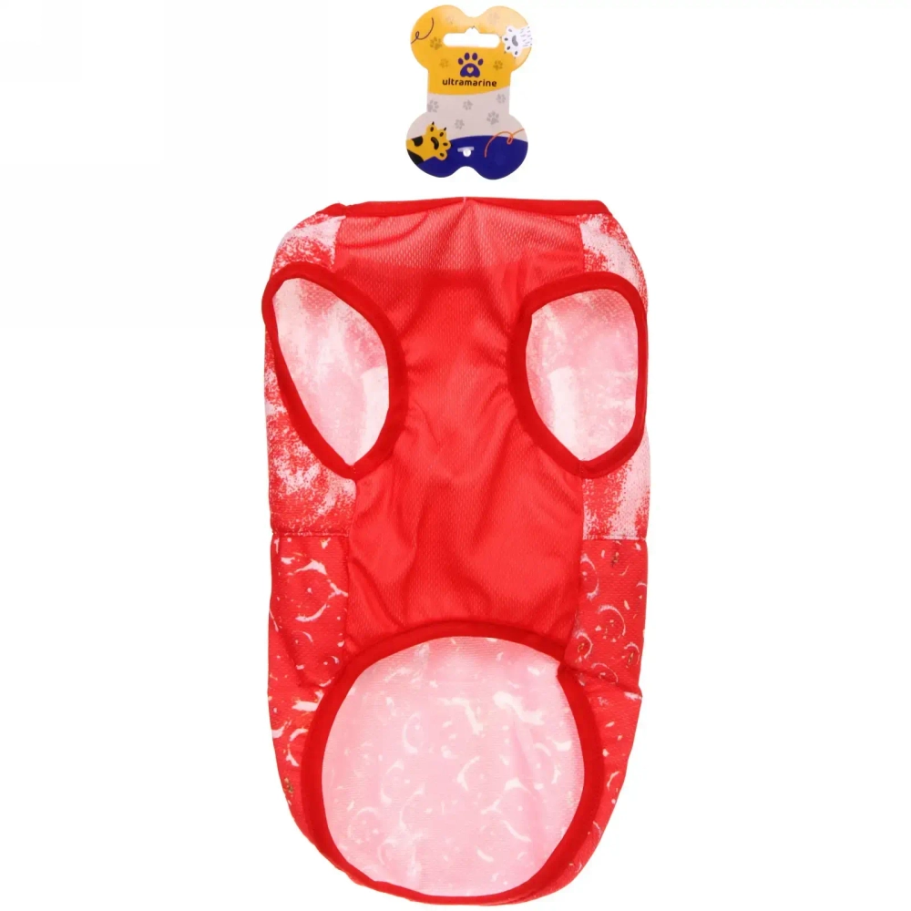 Майка для собаки «Тропикана-Яркая Клубничка» размер L (22*32*20см) Ultramarine