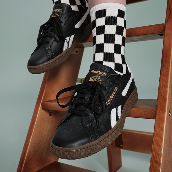 КЛУБ reebok НА ТЕРРИТОРИИ Великобритании- Кроссовки для скейтборда - Низкие кроссовки Черно-белой панды Юнисекс