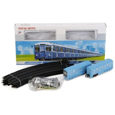 Железная дорога Играем вместе, Метрополитен, пластик, B806137-R10N, голуб