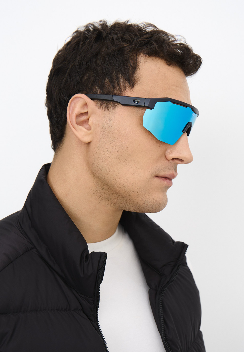 Спортивные очки GOG Argo / Matt Metallic Navy Blue-Black  / White-Blue Lens