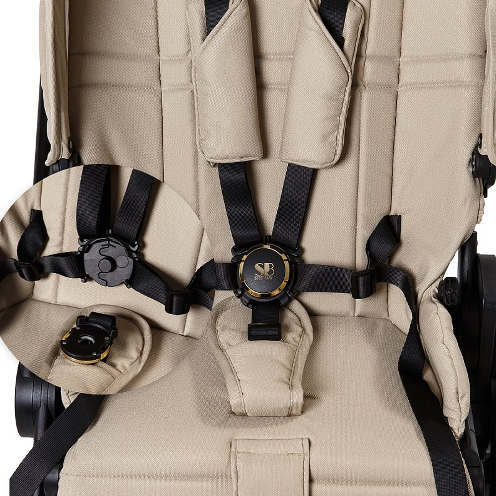 Детская коляска Sweet Baby Stella Plus Therma 2 в 1 427417 Beige