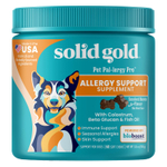 Solid Gold, Pet Pal-Lergy Pro ™, добавка для поддержки аллергии, для собак, с копченым беконом, 60 жевательных таблеток, 108 г (3,8 унции)