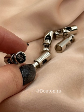 Фиксатор для шнура Монкл. серебро