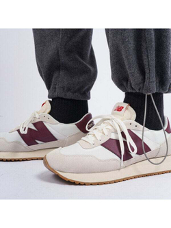 Кроссовки New Balance 237 White Burgundy