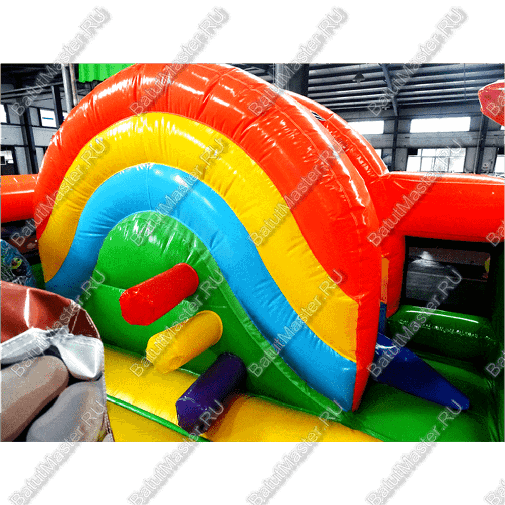 Коммерческий надувной батут "Четыре стихии"
