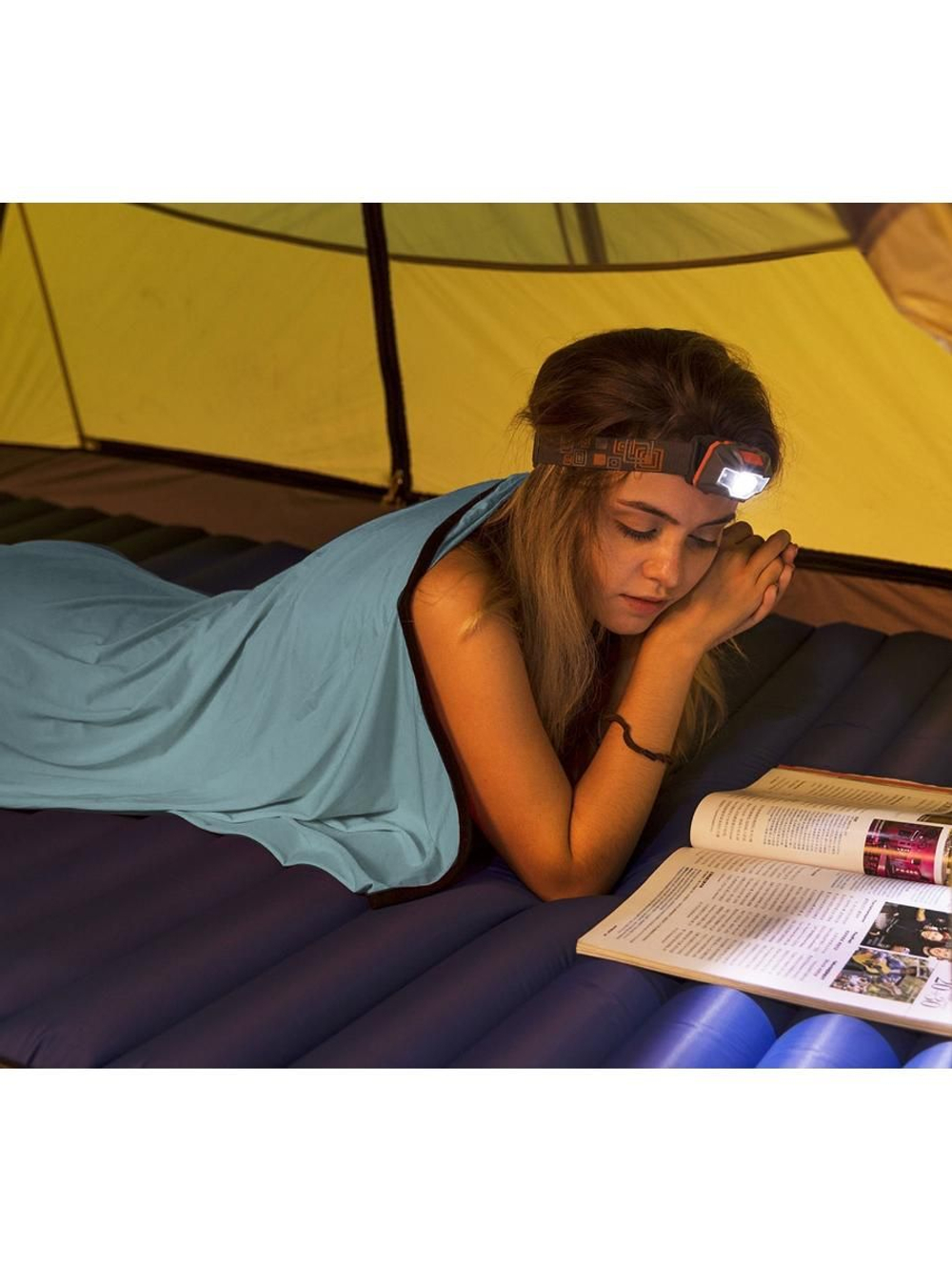 Вкладыш в спальный мешок Naturehike NH17N002-D голубой