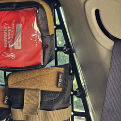 Металлическая MOLLE/PALS панель в оконный проем багажника Nissan Patrol Y61 правая