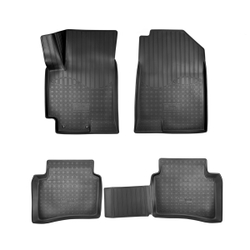 Ковры в салон Norplast для Solaris HS 2022-, Черный, арт.NPA11-C31-380-2