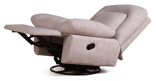 Кресло-реклайнер Клим, с функцией глайдера и вращением на 360 гр.
