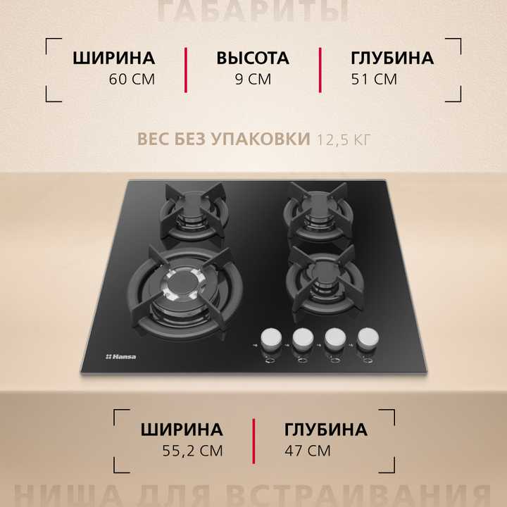 Газовая панель Hansa BHGI63112035