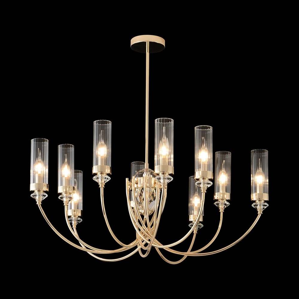 Люстра Crystal Lux SECRET SP10 GOLD