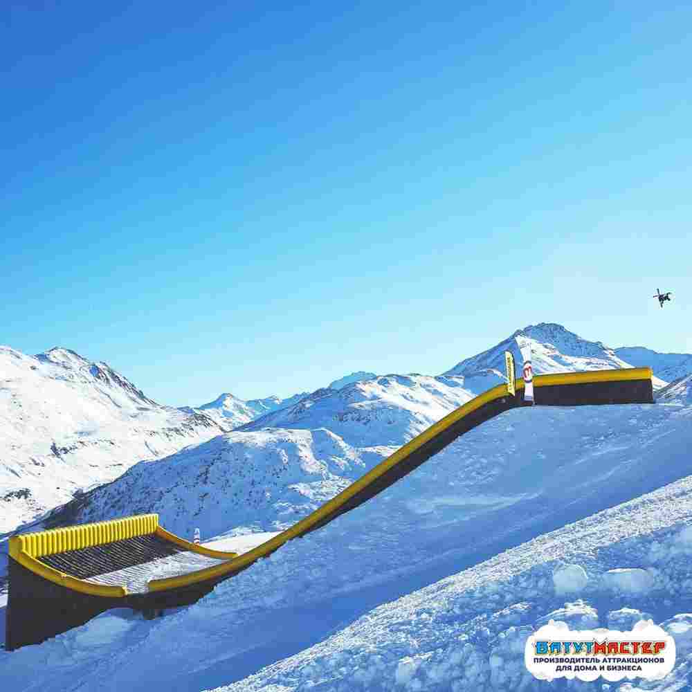 Страховочная подушка для прыжков «Последний рубеж», 56×24×4,5 м