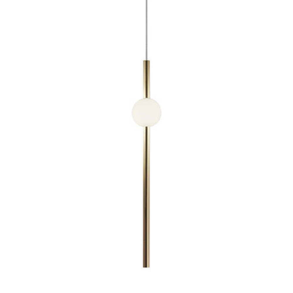 Pendant design lamp  ORION GLOBE by Lee Broom H90 (vertical,  Gold)