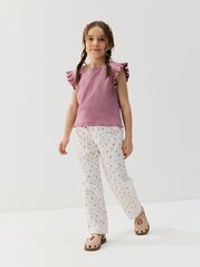 Футболка укороченная из кашкорсе "Орхидея"