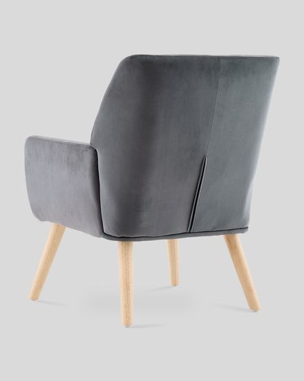 Кресло Райт серый