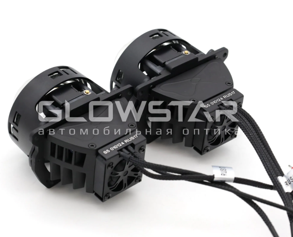 Билед модули Sariti S5 3.0 дюйма, 2 чипа, 5500К, 12V, 45W/55W, крепление 3R (комплект, 2шт)