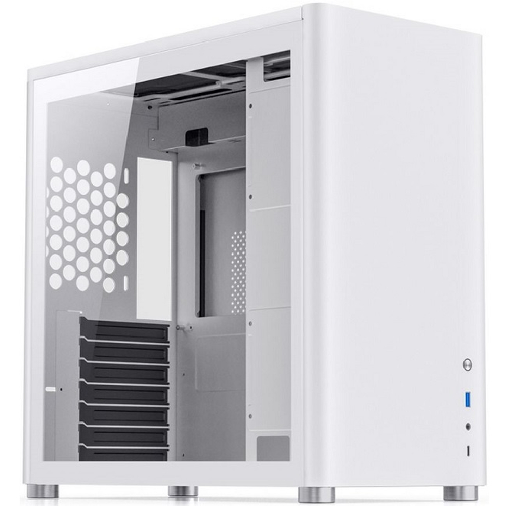 Корпус Midi-Tower JONSBO D40 TG, без Б.П, ATX, белый (D40 White)