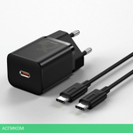 Сетевое зарядное устройство Baseus Super Si 25W Black (TZCCSUP-L01)