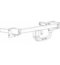 Фаркоп Westfalia 313222600001 Mercedes R 2006-(паспорт и сертификат в комплекте)(без электрики)