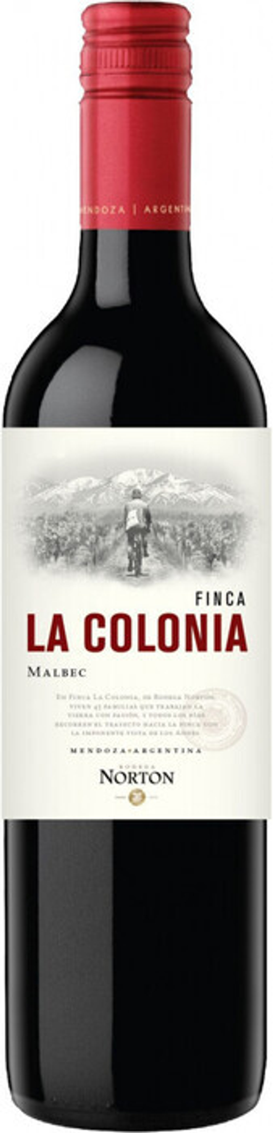 Вино Norton Finca La Colonia Malbec, 0,75 л.