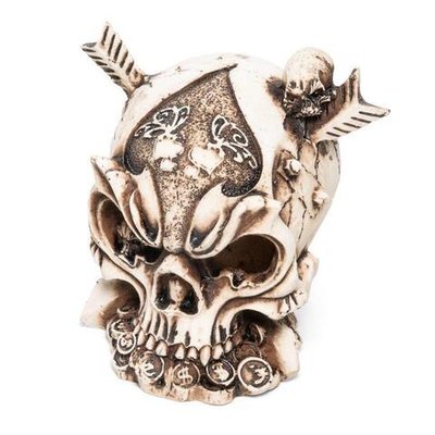 Грот "Череп со стрелами", 95*87*88мм, Laguna