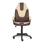 NEO-2 Кресло (кожзам коричневый/бежевый)