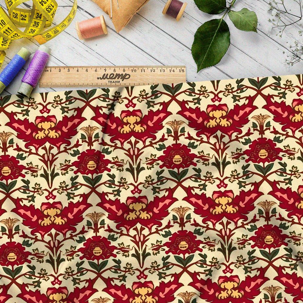 Ткань премиум флис чудесные моменты