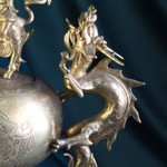 Ваза-курильница «Драконы и Кирин»