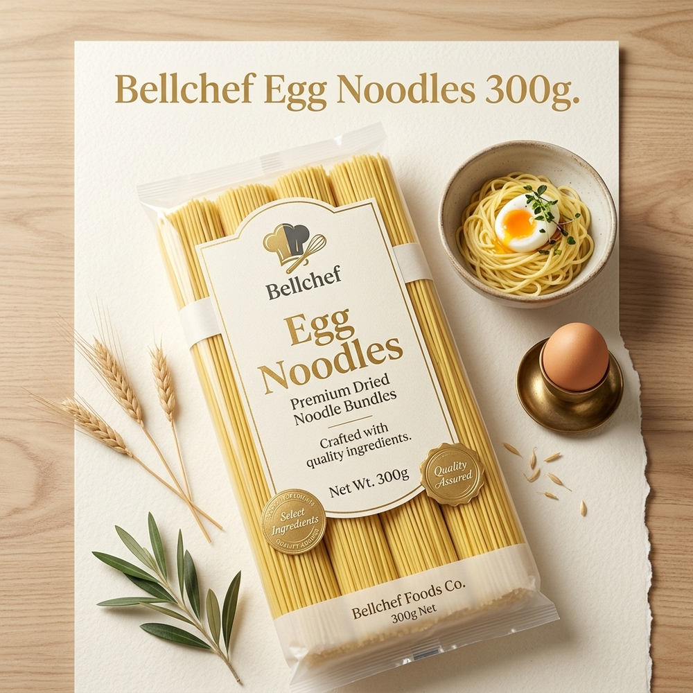Лапша яичная "Bellchef" 300 гр (Китай)