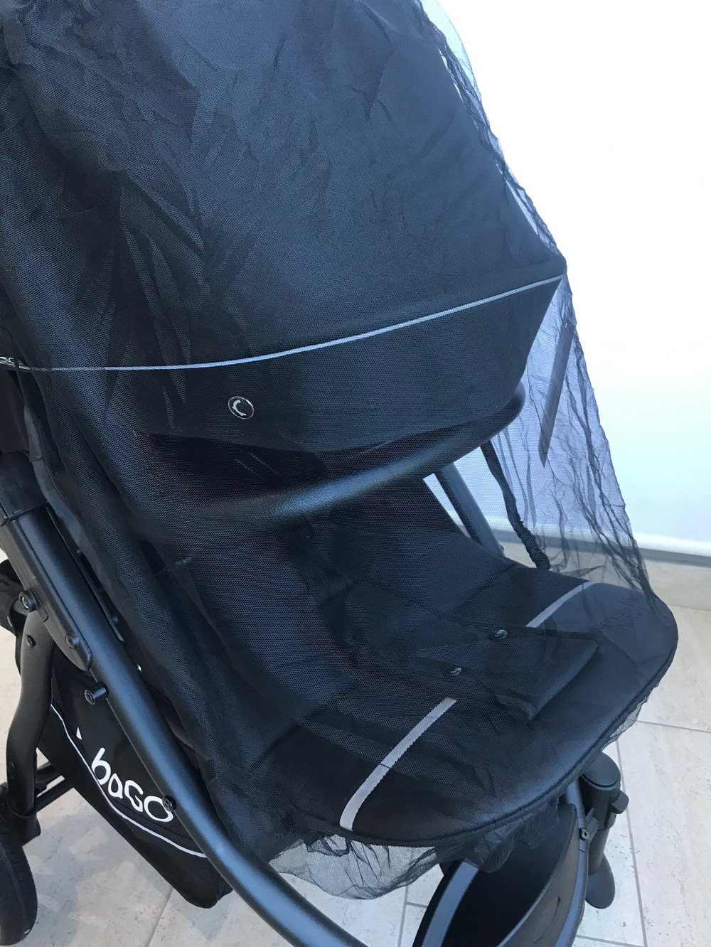 Коляска детская прогулочная арт.BG 114-6 MODEL CROSS AIR цвет Графитовый