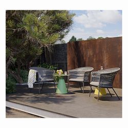 Столик кофейный Marius, Ø50 см, зеленый