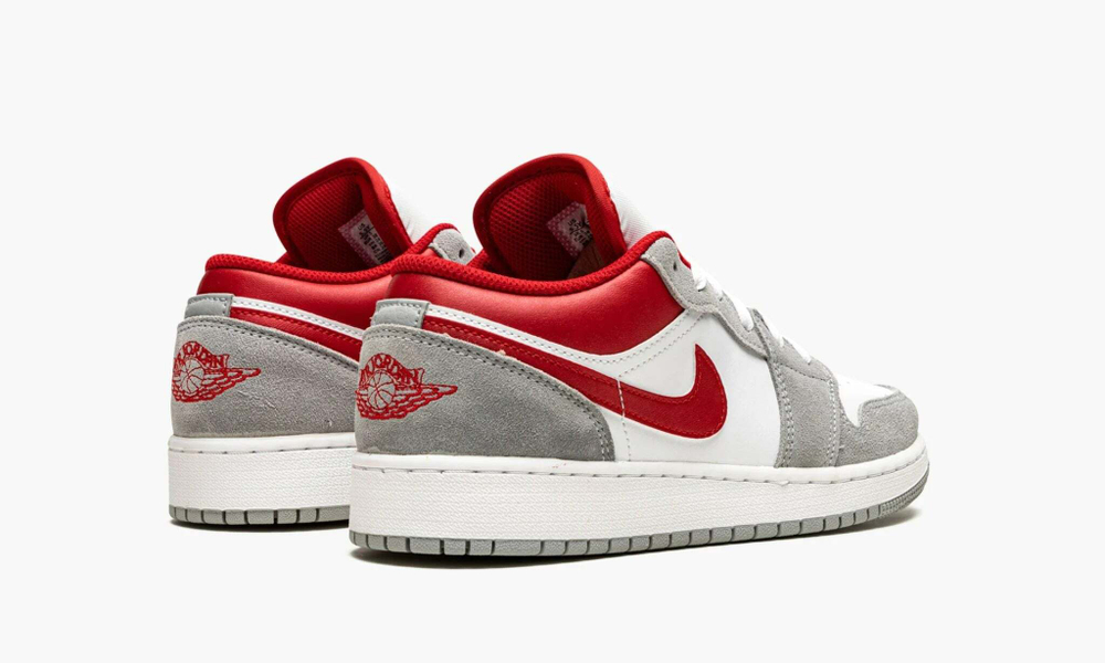 Air Jordan 1 Low SE GS "Smoke Grey Gym Red"