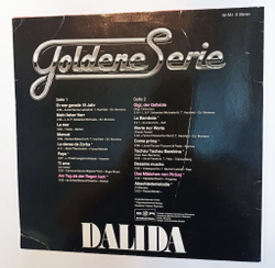 Винтажная виниловая пластинка LP Dalida Goldene Serie (Germany 1981)
