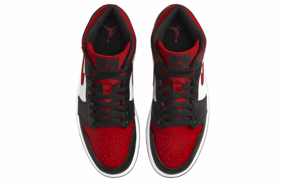 Кроссовки Jordan Air Jordan 1 Mid "Bred Toe"