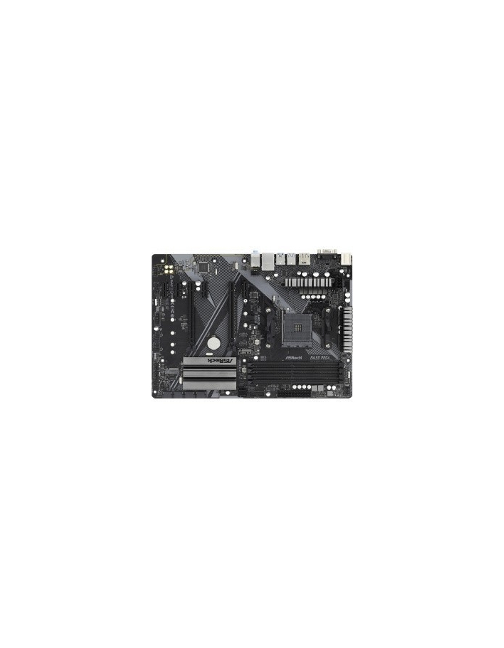 Asrock B450 PRO4 R2.0 {Soc-AM4 AMD B450 4xDDR4 ATX AC`97 8ch(7.1) GbLAN RAID+VGA+HDMI+DP}
