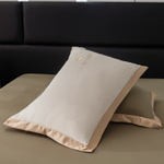 Комплект постельного белья Сатин-Шелк Я IN LOVE на резинке LVR004