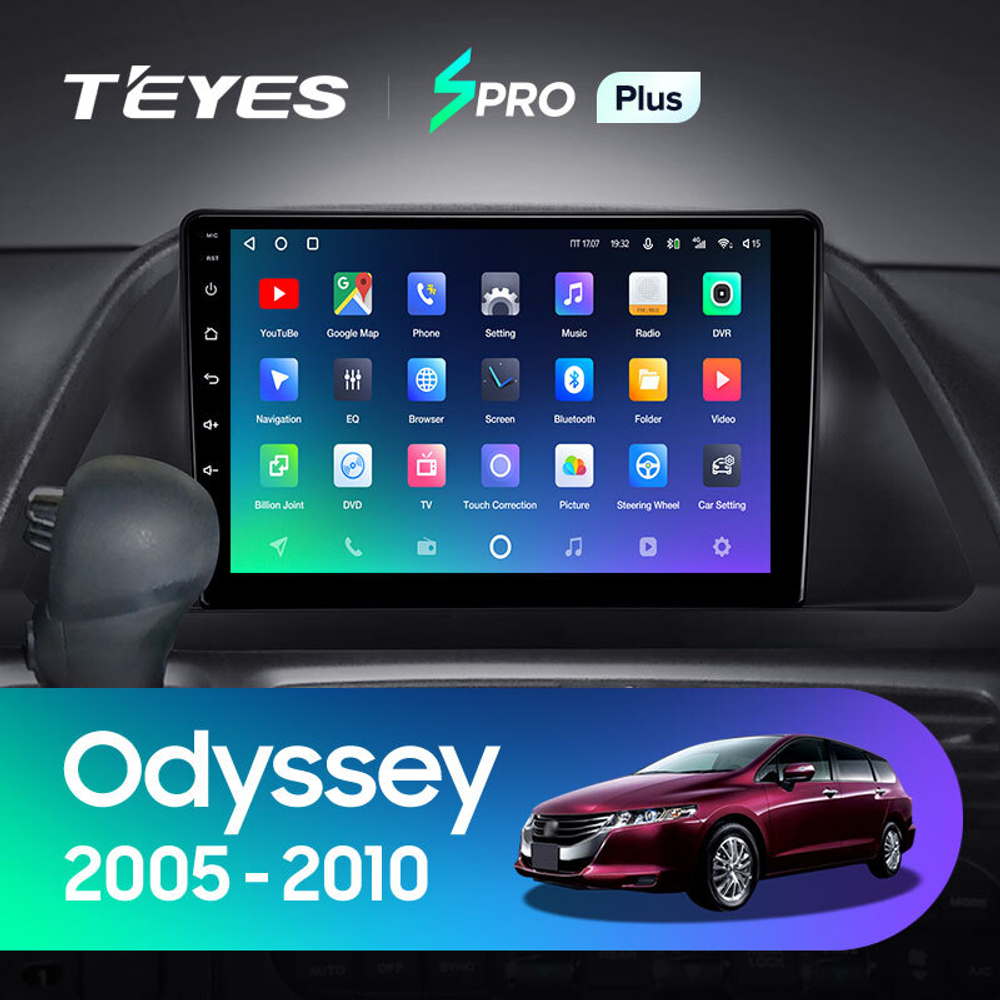 Teyes SPRO Plus 9" для Honda Odyssey 2005-2010 US EDITION