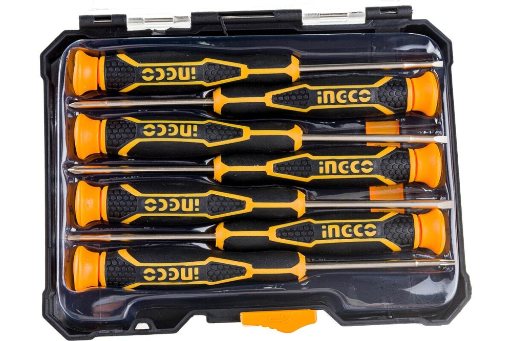 Набор отвёрток для точных работ INGCO 7 шт INDUSTRIAL HKSD0718