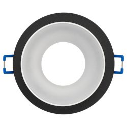 Светильник встраиваемый декоративный ЭРА DK95 BK под лампу MR16 GU5.3 черный