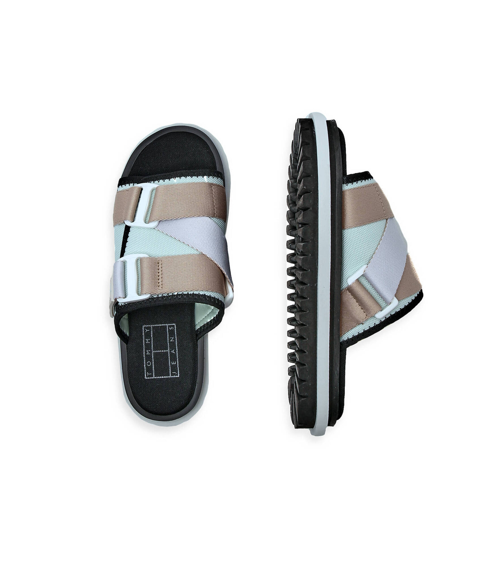 шлепанцы Tommy Jeans - розовый(EN0EN01802)