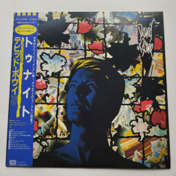 Винтажная виниловая пластинка LP David Bowie Tonight (Japan 1984) (Obi) Blue Jean