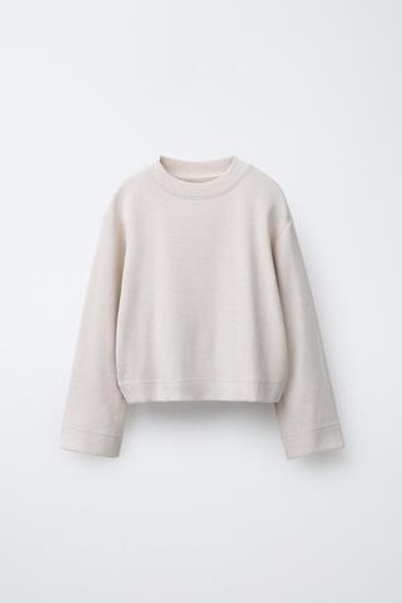 ZARA ЛОНГСЛИВ SOFT TOUCH, ЭКРЮ