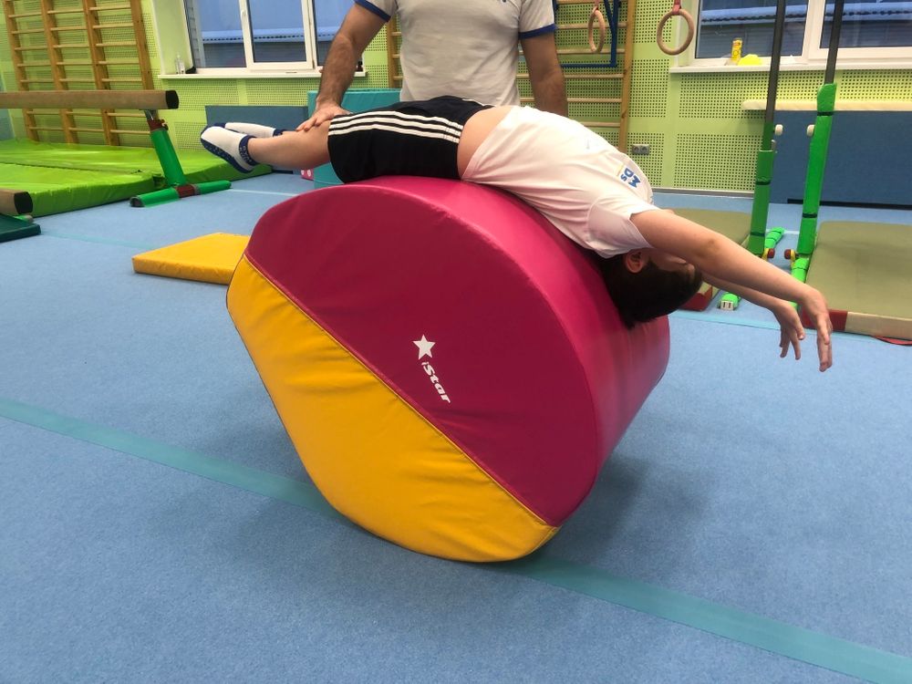 Мягкий модуль гимнастический - "Флик-фляк" (малый размер)