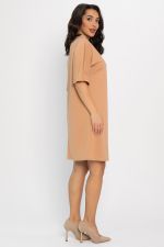 Платье трикотажное Ветта (бежевое) П14600-10М LT Collection
