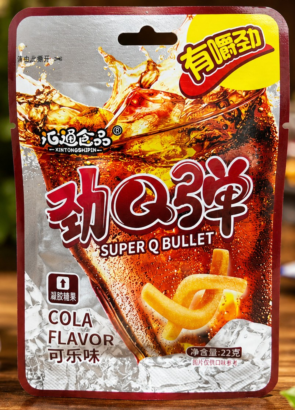 Мармелад Q BULLET вкус КОЛА 22гр